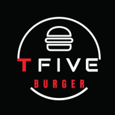 T FIVE BURGER logo