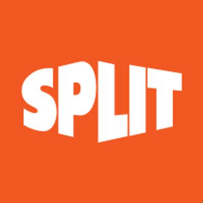 Split logo